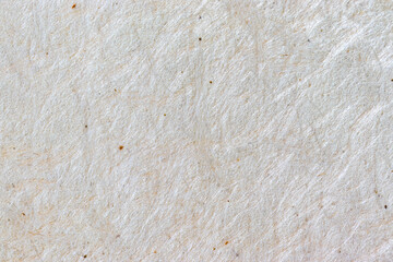 表面に繊維が浮き出た白い和紙