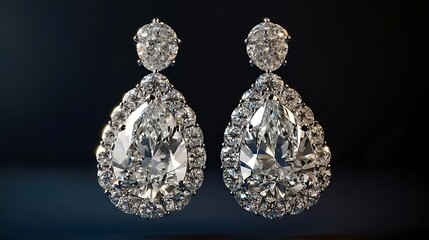 a diamond earings 