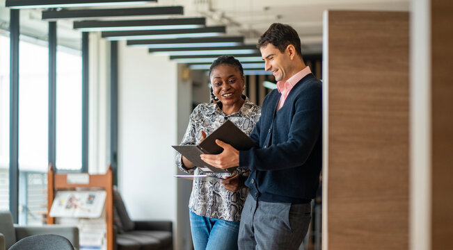 College professor are discussing over curriculum and educational related in the university campus for post graduation business study for educator and community usage