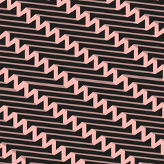 3d creative geometric pattern, vector illustration design background