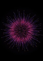 Fototapeta premium Dynamic abstract geometric structure showing rapid, complex outward movement and infinite potential against a dark background ,volume ,swirl ,bright