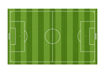 3d soccer field transparent background cutout png
