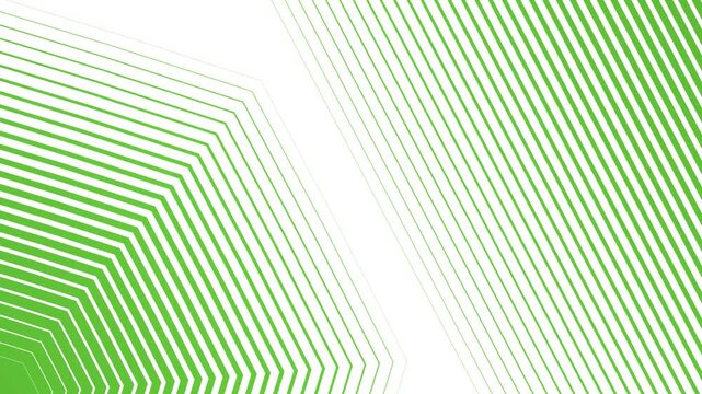 Abstract vibrant green and white line pattern creating modern digital geometric background design texture
