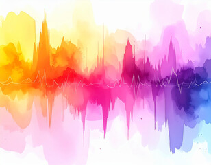 Soft Color Beat &ndash; Peaceful Abstract Background for Meditation