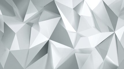 Abstract grey hi-tech polygonal corporate background for modern business, technology concept, futuristic design and geometric style in professional digital projects