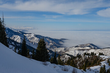 Fototapeta premium ski resort in austria