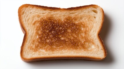 Toasted bread closeup, Detailed shot of freshly toasted bread showing inviting interior