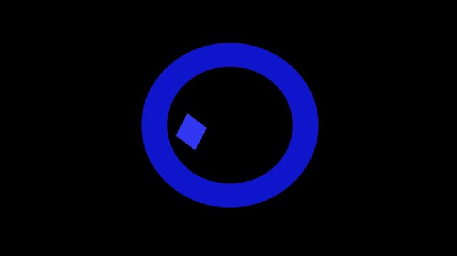 tik mark icon animation. black background check mark