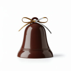 Artisan Chocolate Easter Bell with Ribbon