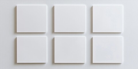 Obraz premium White Tiles in a Row
