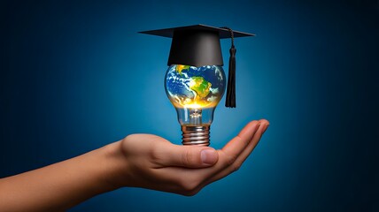 Education knowledge learning innovation global future success concept