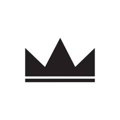 Fototapeta premium Simple crown symbol