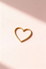 heart on a wooden background