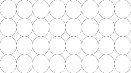 White seamless geometric pattern
