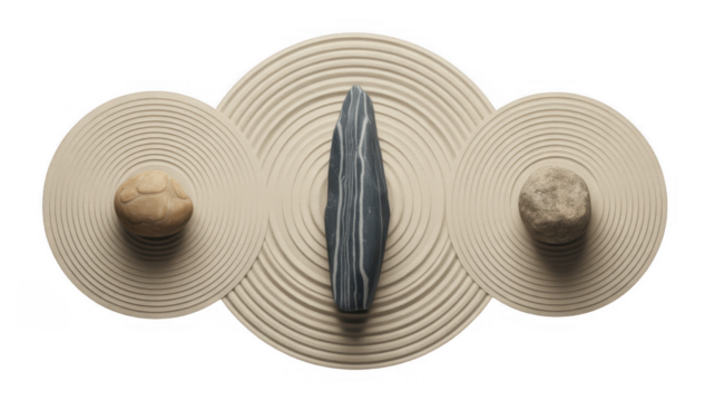 Clay plate set with knife and dough ceramic plate isolated on a transparent background - Powered by Adobe