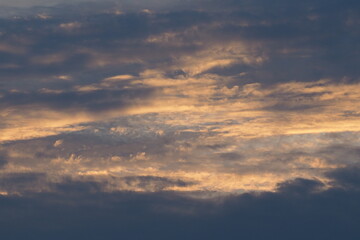 自然　風景　夕方