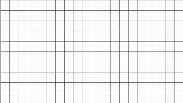 White background with a black grid pattern of evenly spaced horizontal and vertical lines image photo
