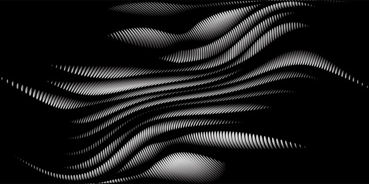 Point wave smooth texture. Abstract dot background. Technological cyberspace background.