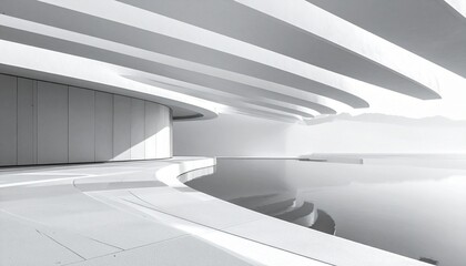 Obraz premium empty parking lot