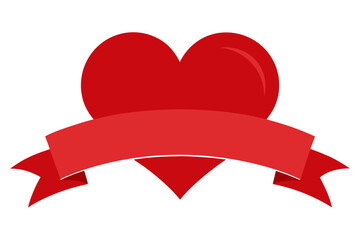 heart and ribbon