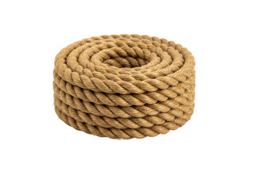 Obraz premium Coiled Rope Texture: A Detailed Close-Up of a Spiraling, Braided Cord for Versatile Use
