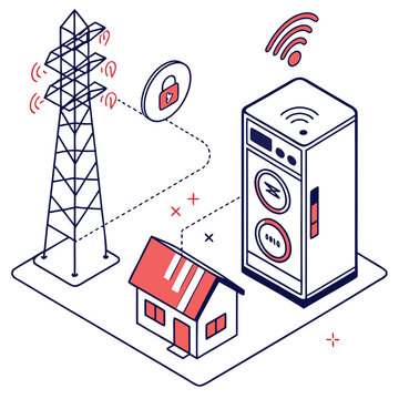 Secure home network connection