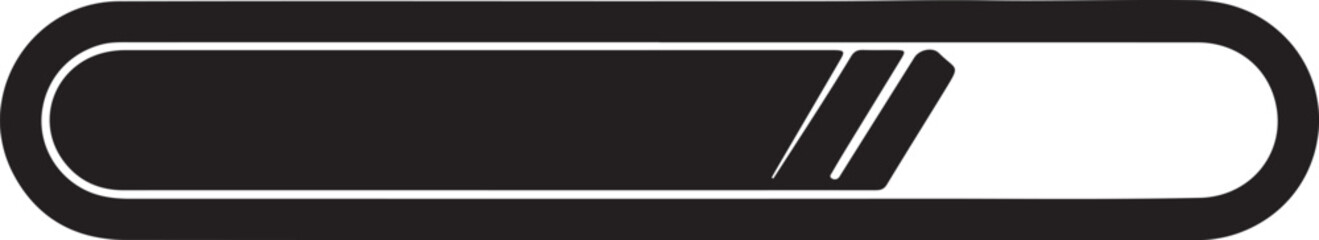 Obraz premium Battery icon with charging indicator