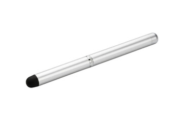 Sleek metallic stylus pen featuring a refined and contemporary design with a minimalist aesthetic
