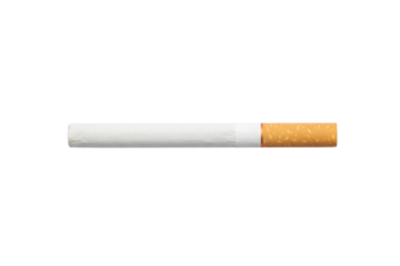 Smoldering Cigarette Depicted in a Softly Lit Environment, Promoting Visual Appeal