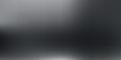 Corrugated metal texture with ribbed glass background and steel sheet pattern. Abstract window in silver and white 3D with fluted panel stripes. Premium wall ripple with blur, gradient light. © Mansur