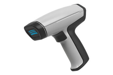 Fototapeta premium 3D Realistic Modern Barcode Scanner Isolated on White Background 