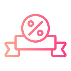 sale gradient icon
