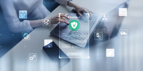 Secure Digital Payment Interface for Modern Business Transactions.