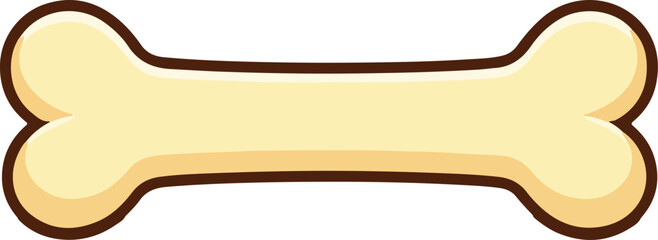 Cartoon Dog Bone