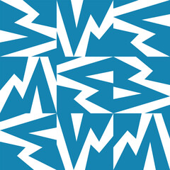 Beautiful geometric background. Figures of different shapes. Tribal form. Flowers. Geometric design. Creative textures. Colorful art. Modern graphic poster. Retro color. Vector illustration