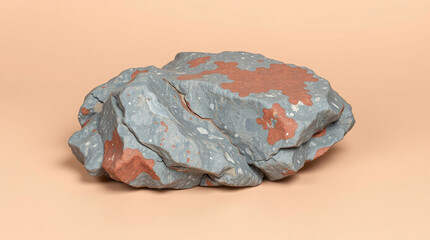 mineral stone isolated on white