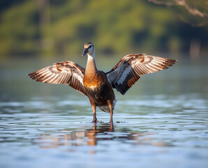 Obraz premium great crested grebe