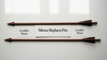 Silence Replaces Fire Amidst Conflict Pause