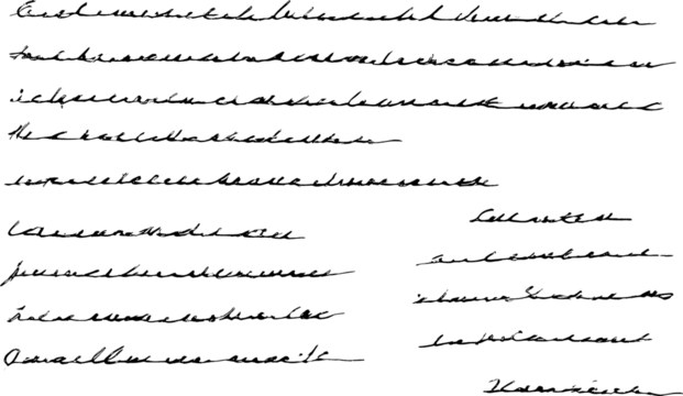 Writing letter hand drawing overlay - Powered by Adobe