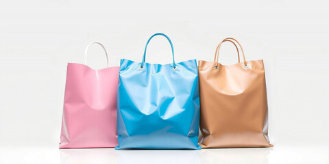 colorful paper bags