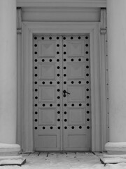 greek temple door