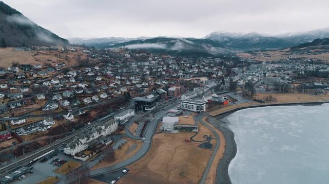 The Norwegian city and town Voss