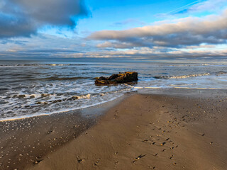 beach at sunset
