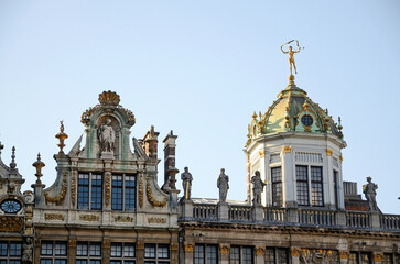 Fototapeta premium la Grand Place; patrimoine mondial de l'UNESCO; Bruxelles; Belgique