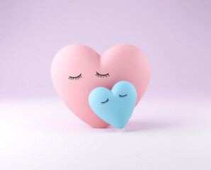 pink heart shaped balloon