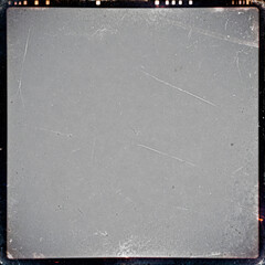 old vintage film frame