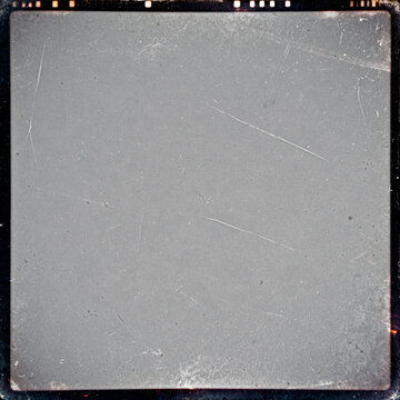 old vintage film frame