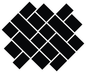 Empty Collage Photo Template Set. Set Pictures or photos frame collage abstract design. photo frames and digital photo wall template.	