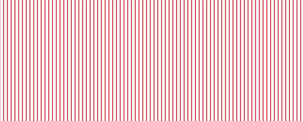 Obraz premium Vertical red and white stripes background. Seamless and repeating pattern.
