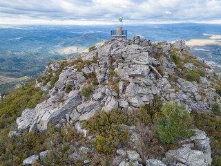 Fototapeta premium mountain landscape with blue sky